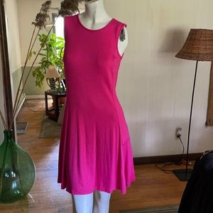 Flattering Hot Pink Dress